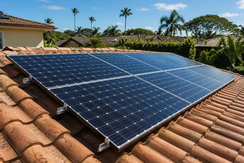 Installation de panneaux solaires à Grez-Neuville